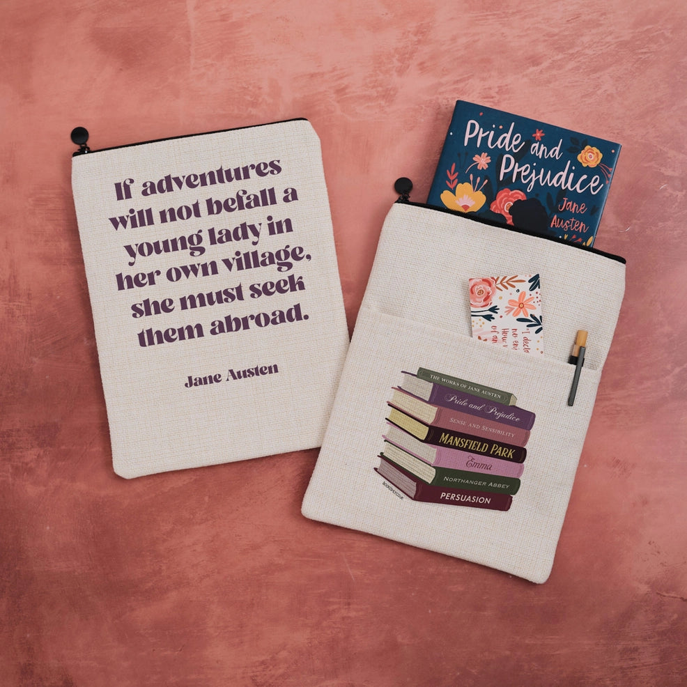 BK 114 - Austen Travel Quote Book Sleeve