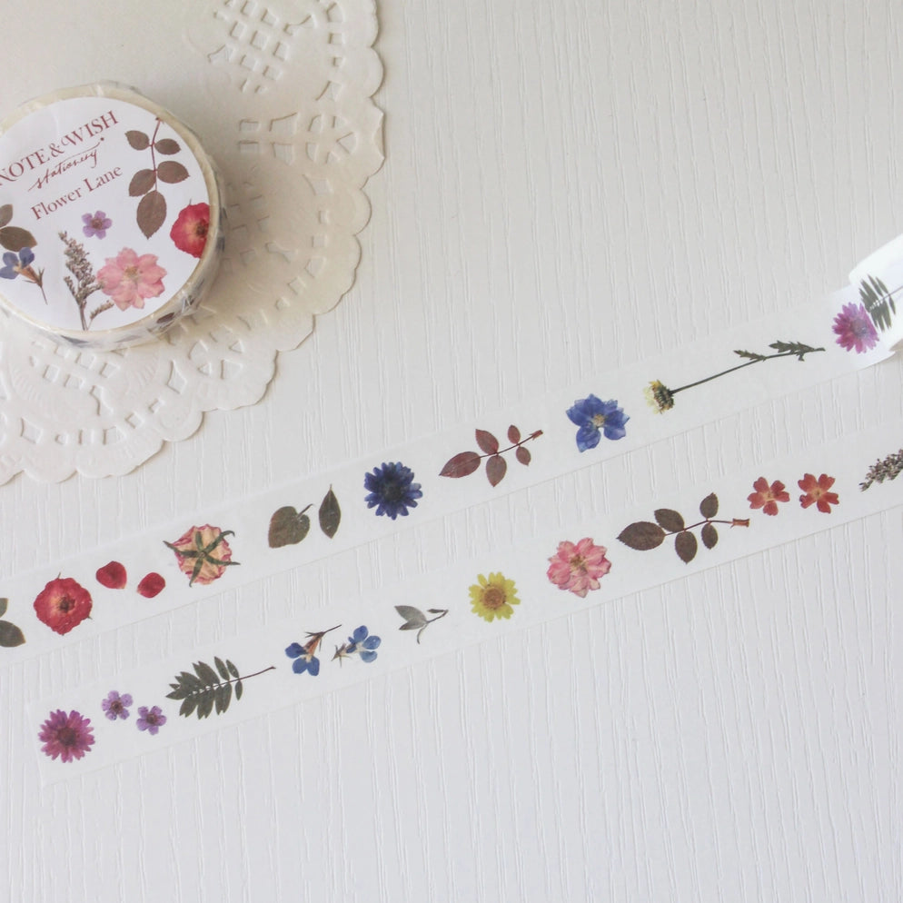 NW 103 - Pressed Flowers Washi Tape