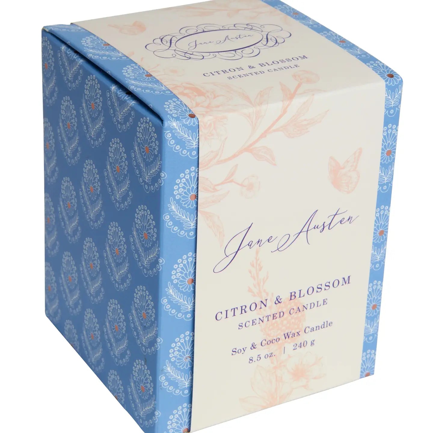Jane Austen Candle - Citron & Blossom - If I loved you less I might be able to talk about it more