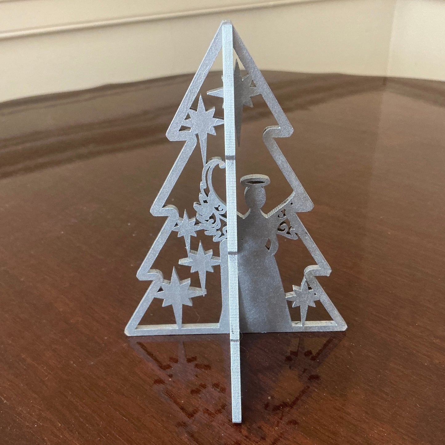 Angel Tree Shelf Decor