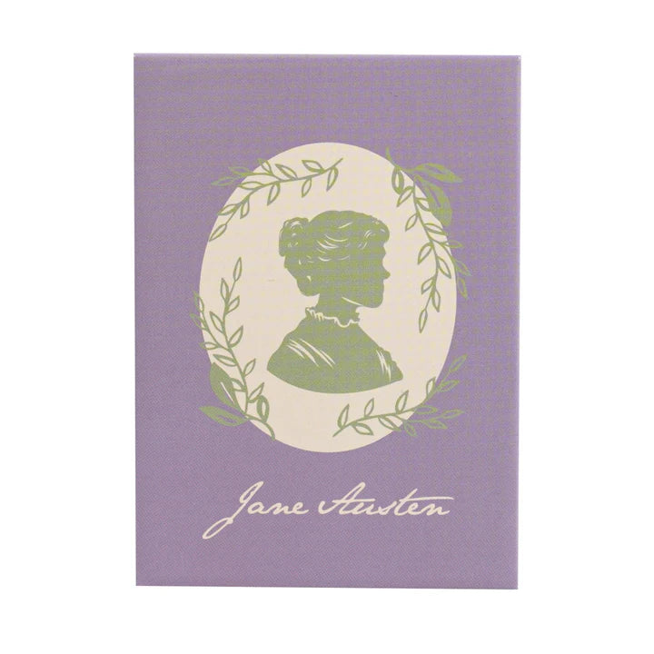 Jane Austen Silhouette Magnet