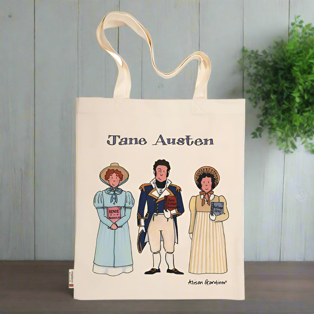 Jane Austen Tote Bag-Regency-gift