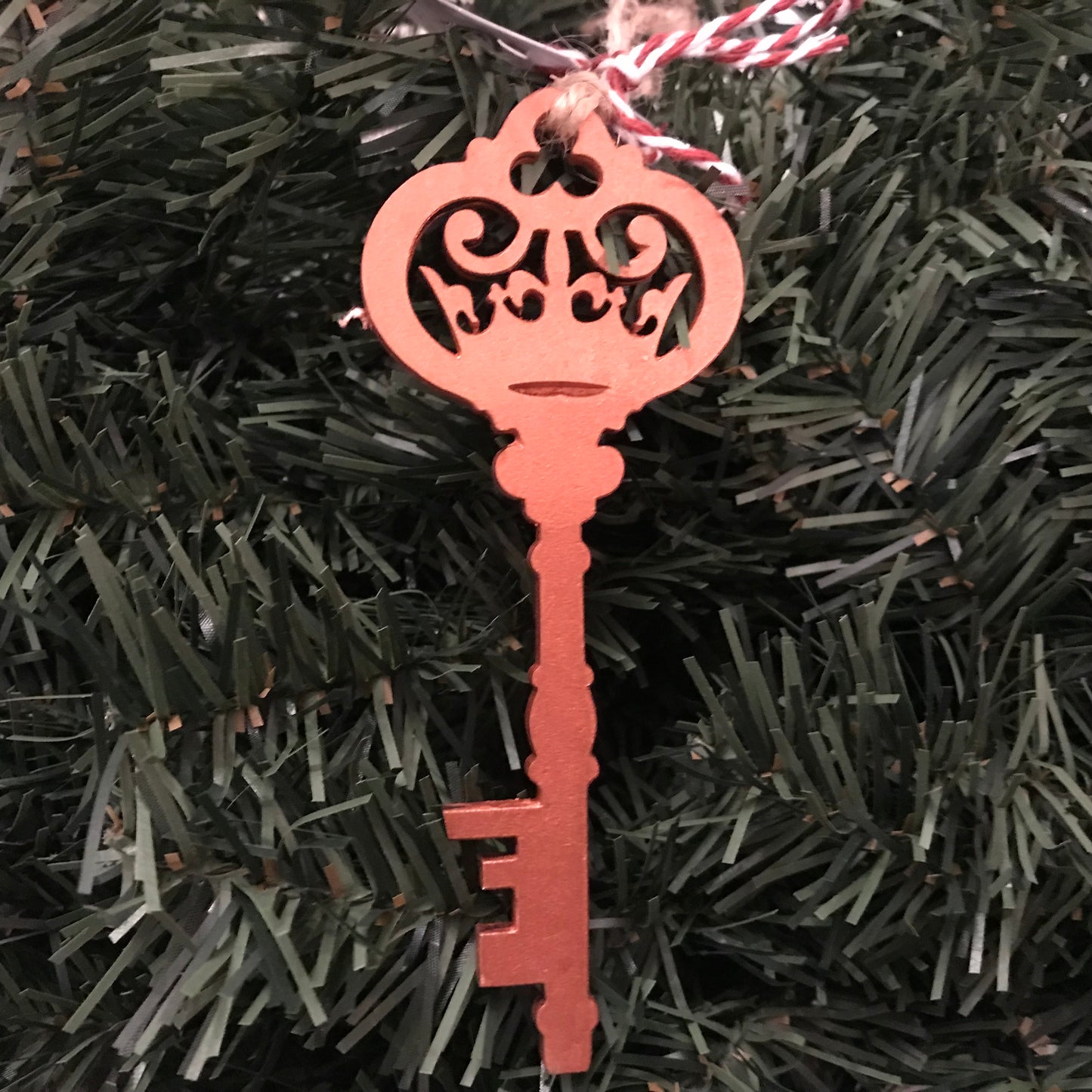 'Pemberley' Key Ornament Copper