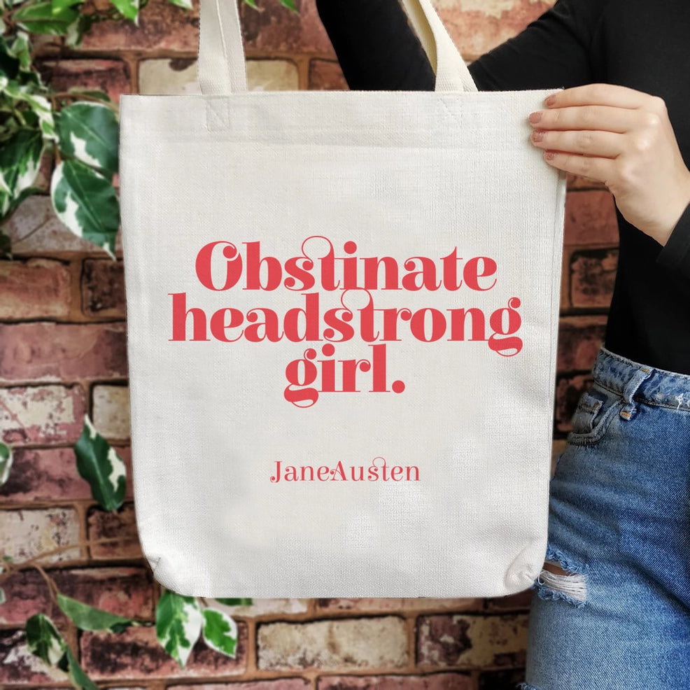 BK 106 - Obstinate Headstrong Girl Tote Bag
