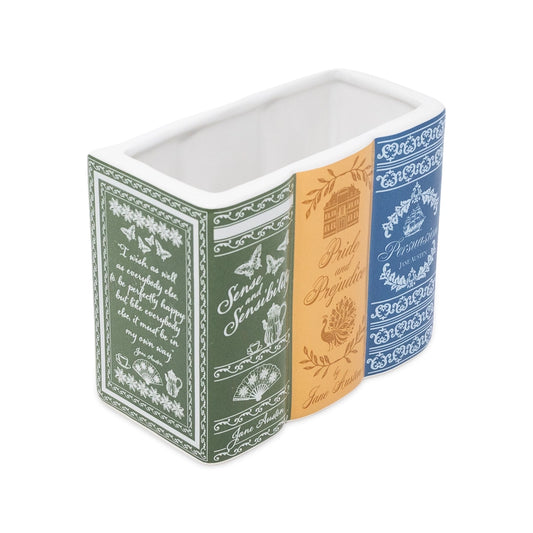 SM 126 - Jane Austen Bookstack Pencil Cup