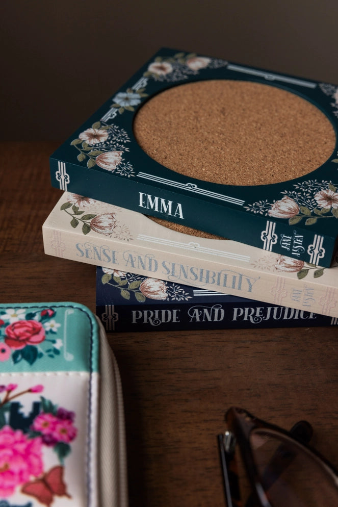 SM 115 - Jane Austen Book Coaster Set