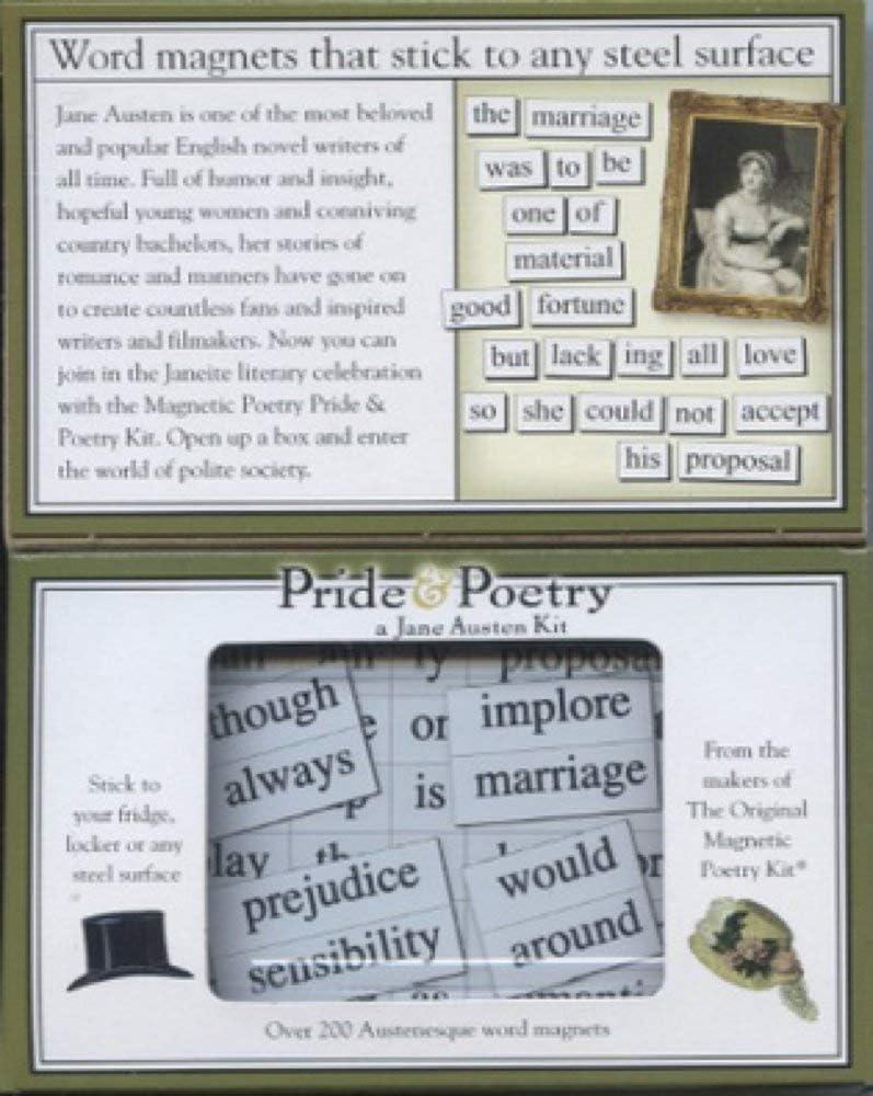 RC 101 - Pride & Poetry Magnetic Poetry Kit