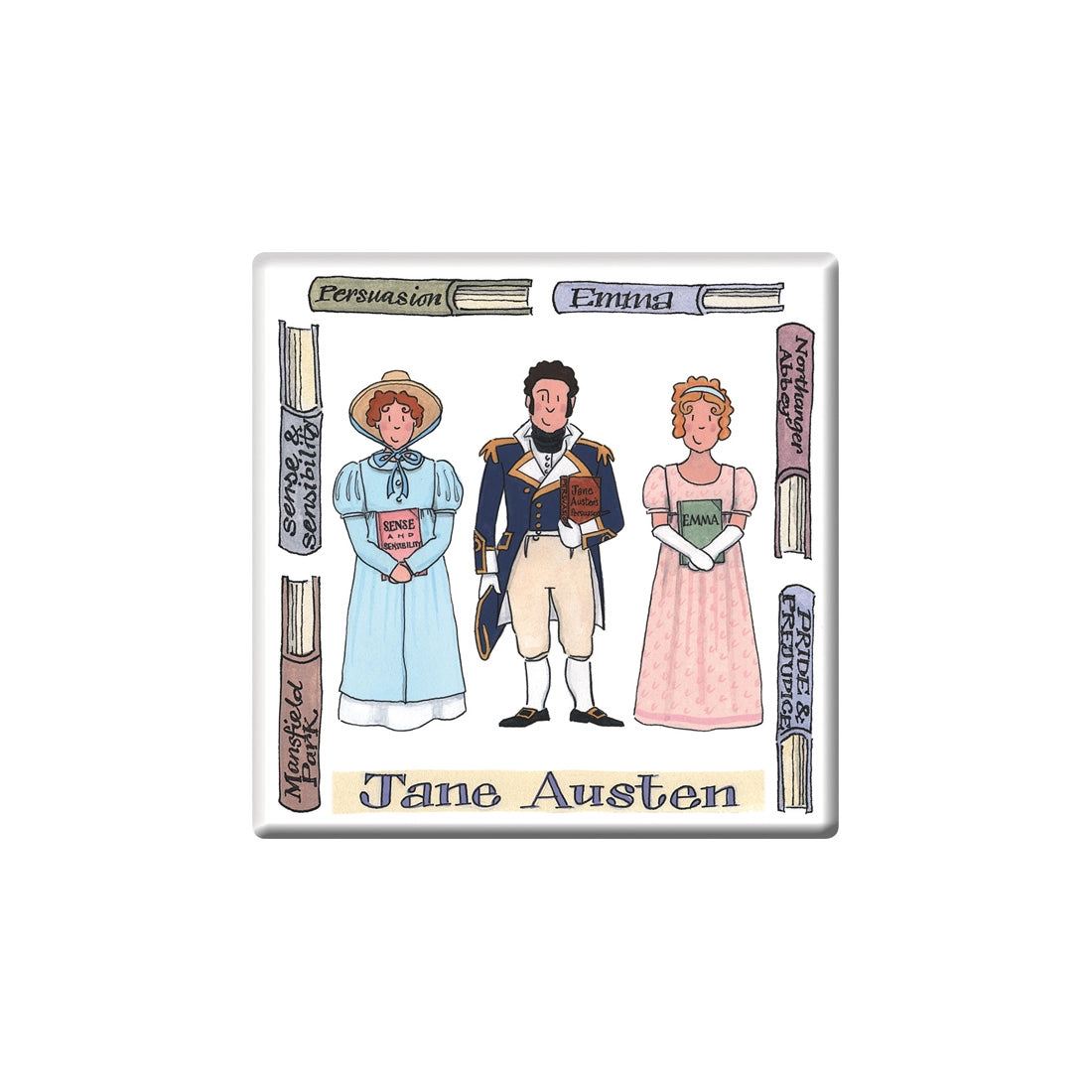 AG 113 - Jane Austen Coaster