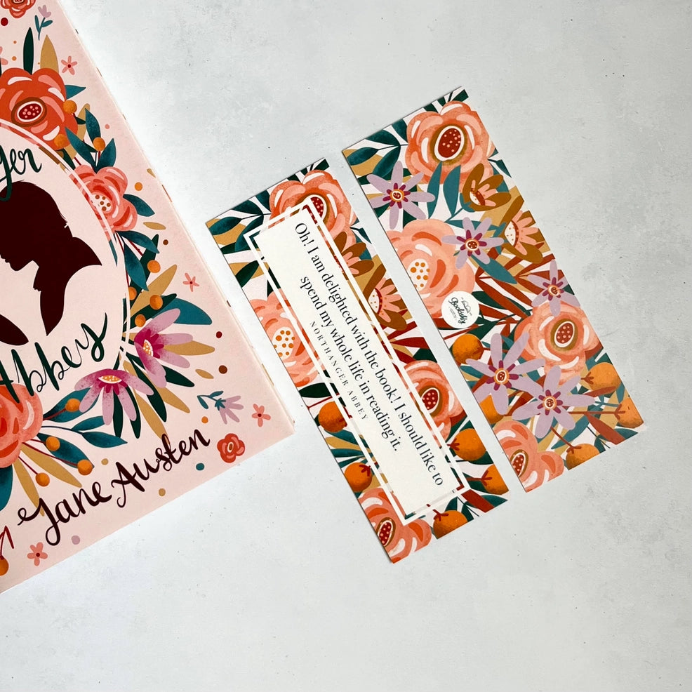 BK 112 - Jane Austen Quote Bookmark - Northanger Abbey