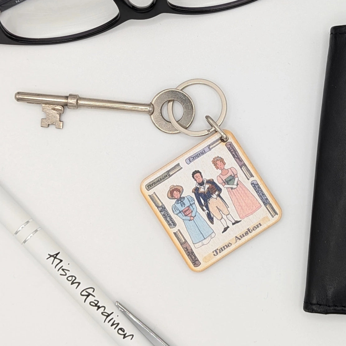 AG 112 Jane Austen Keyring