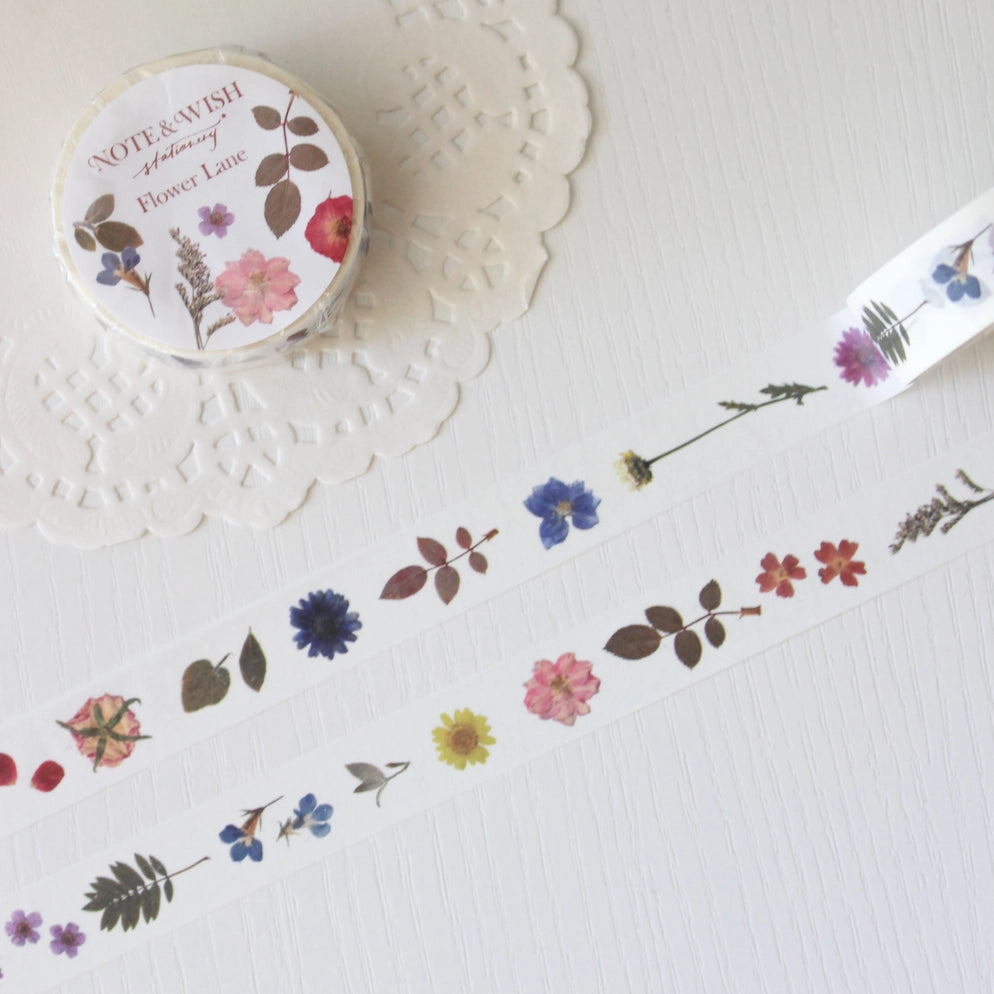 NW 103 - Pressed Flowers Washi Tape