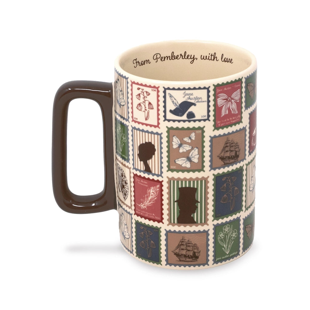 SM 128 - Slim Ceramic Mug - Jane Austen Stamps