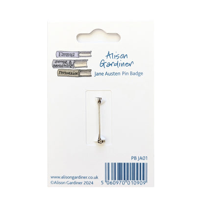 AG 114 - Jane Austen Pin Badge