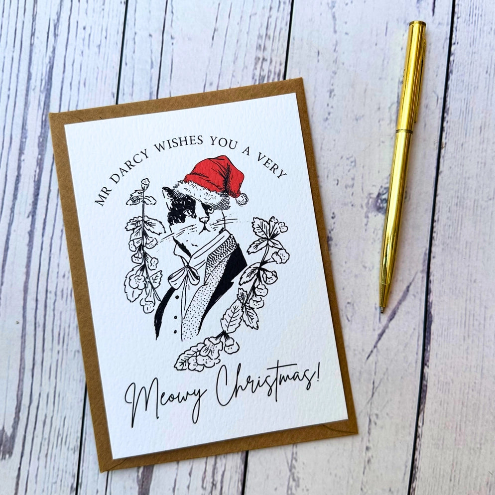 GS 106 - Mr Darcy Christmas Card