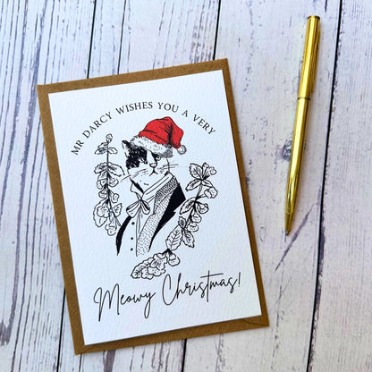 GS 106 - Mr Darcy Christmas Card