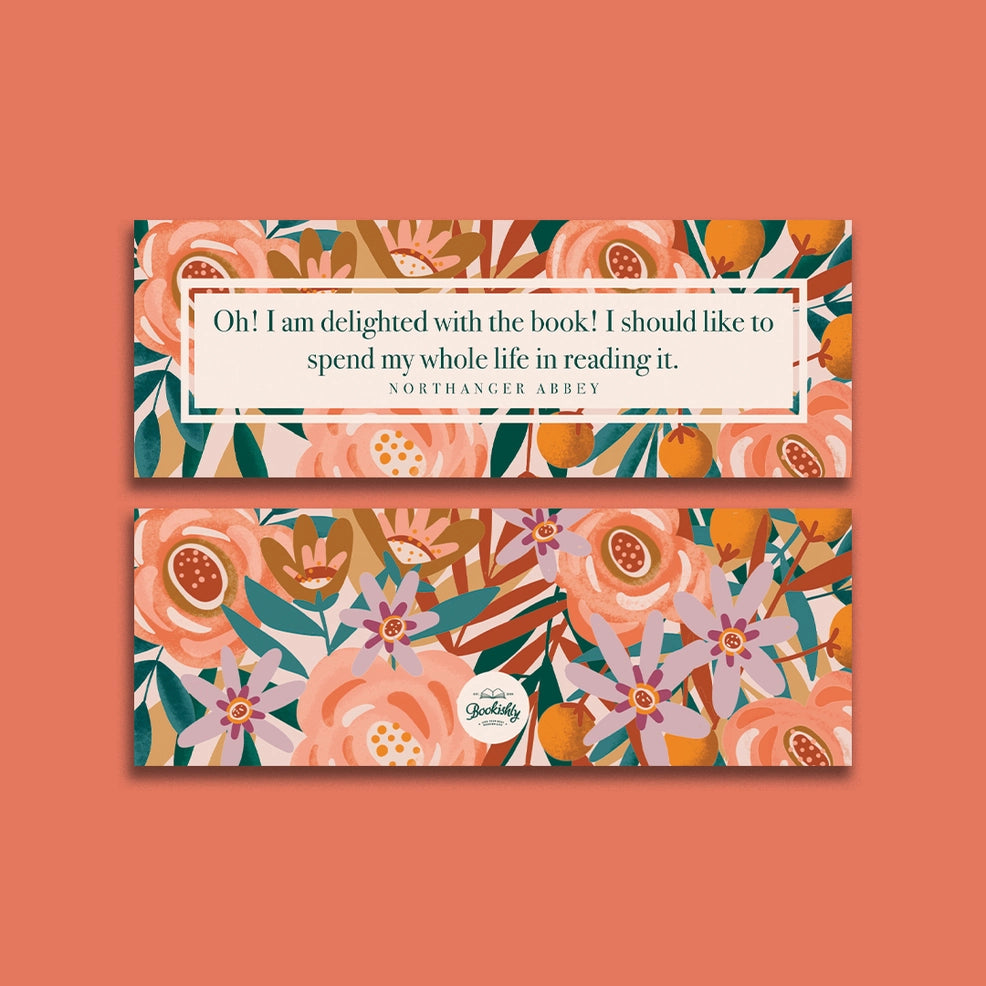 BK 112 - Jane Austen Quote Bookmark - Northanger Abbey