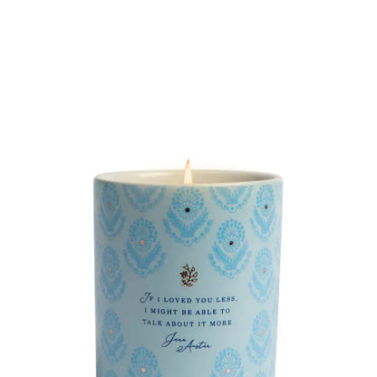 Jane Austen Candle - Citron & Blossom - If I loved you less I might be able to talk about it more