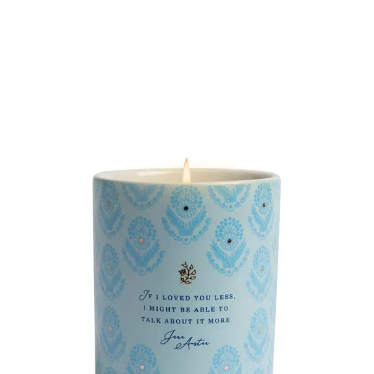 Jane Austen Candle - Citron & Blossom - If I loved you less I might be able to talk about it more