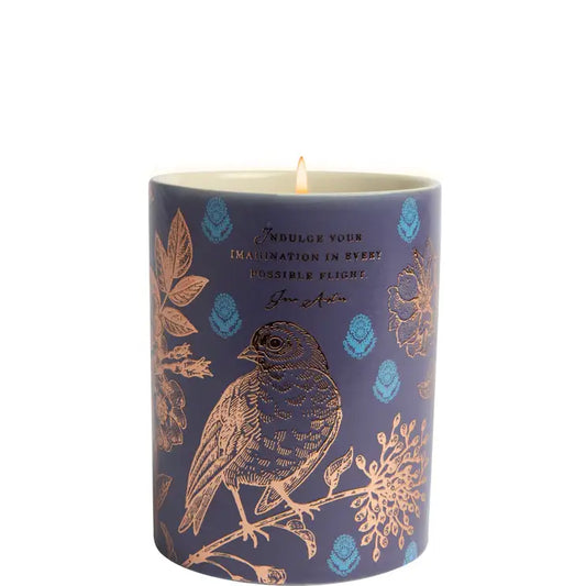 Jane Austen Candle - Soy & Coco Wax - Gardenia Blooms