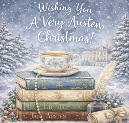 BW 115 - Jane Austen Christmas Card