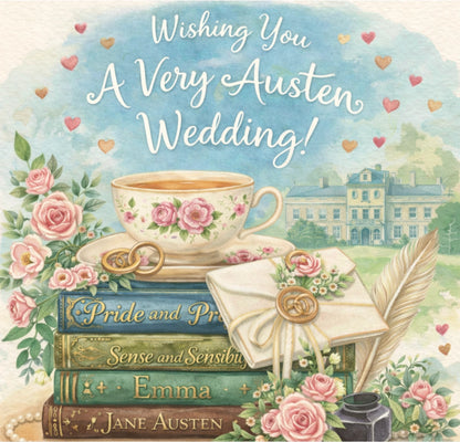 BW 107 - Austen Wedding Card