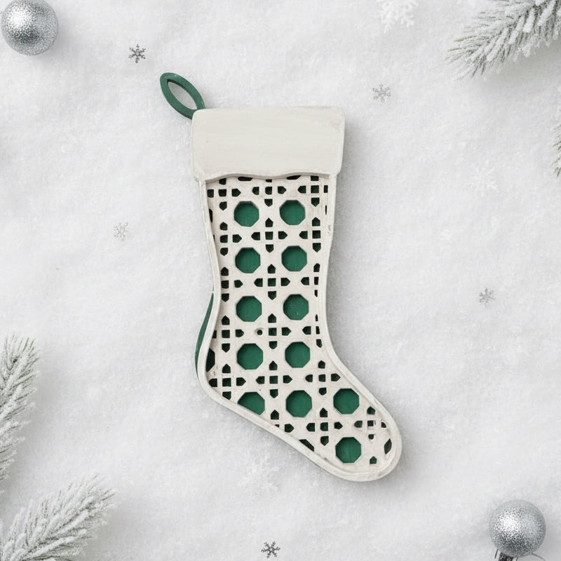 Farmhouse Stocking Ornament