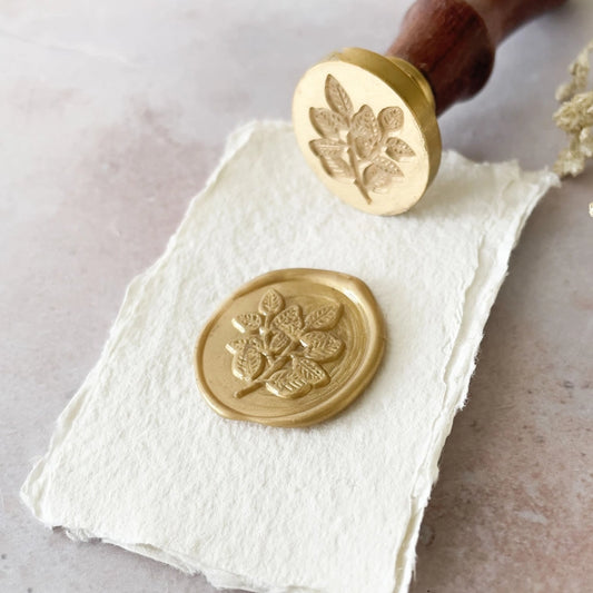 Flora Wax Stamp