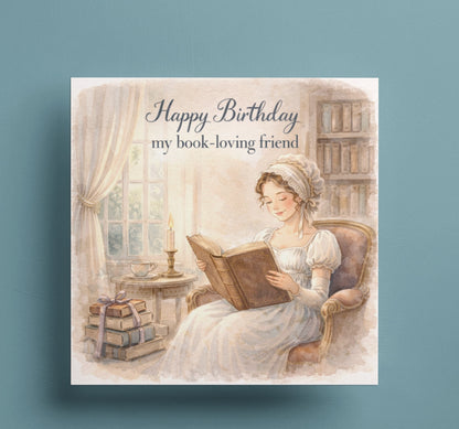 BW 114 - Happy Birthday my book loving friend
