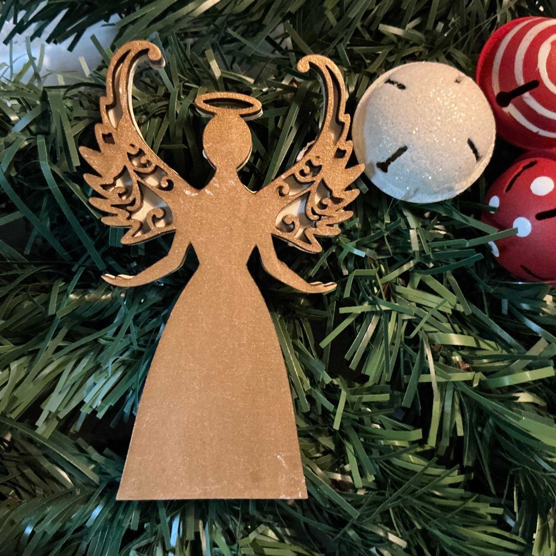 Angel Tree Ornament - Gold