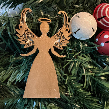 Angel Tree Ornament - Gold