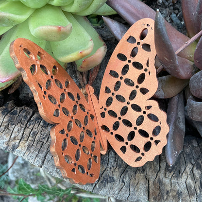 X Small Metallic Butterfly