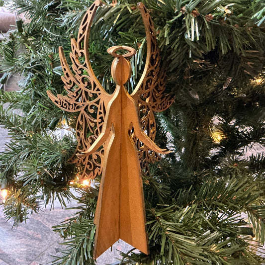 3D Flourish angel  "Anna" 9 inches