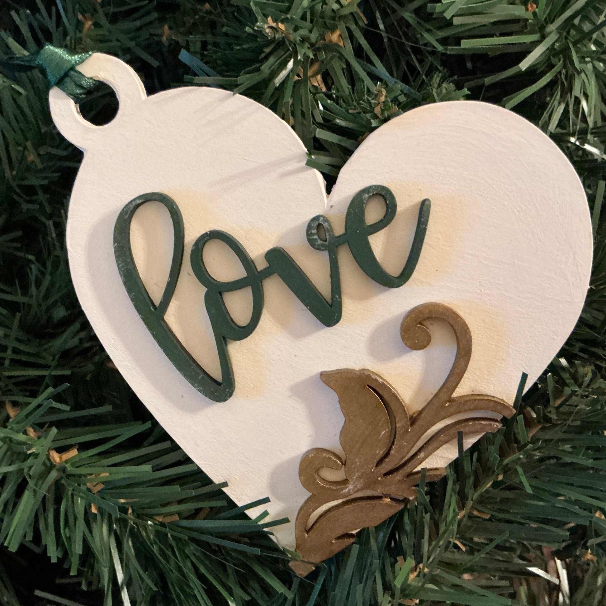 Flourish Love Ornament Christmas Decoration