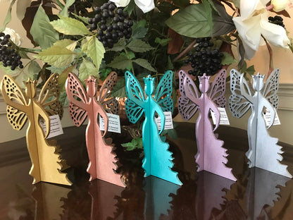 Longbourn Handcrafted 3D Metallic Fairy Princess shelf decor