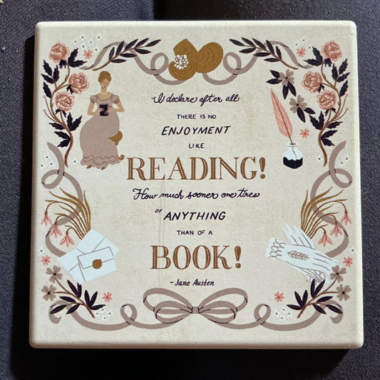 Jane Austen Coaster