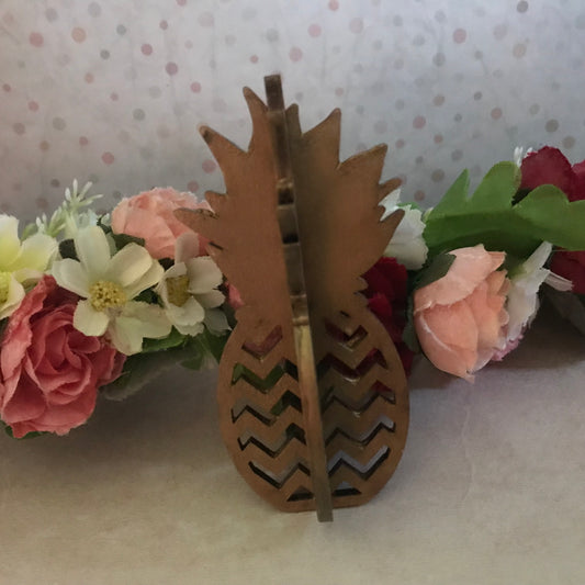  3d pineapple chevron
