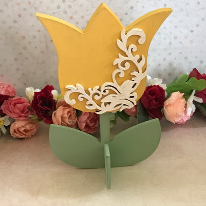 3d  Flourish Tulips (Medium)