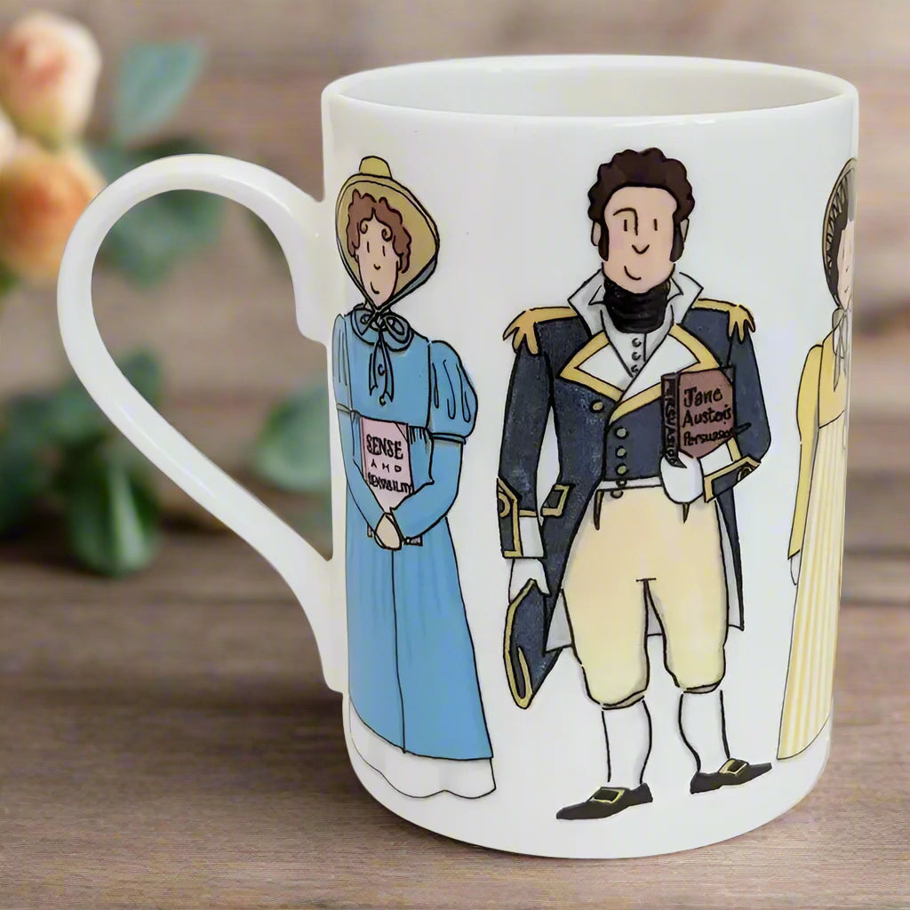 Jane Austen China Mug