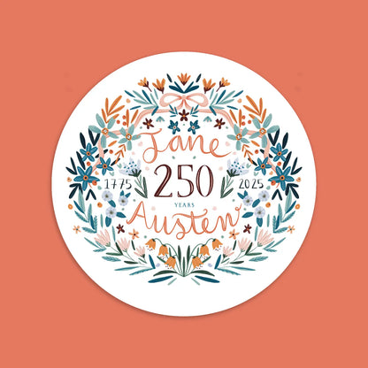 Jane Austen 250 Sticker