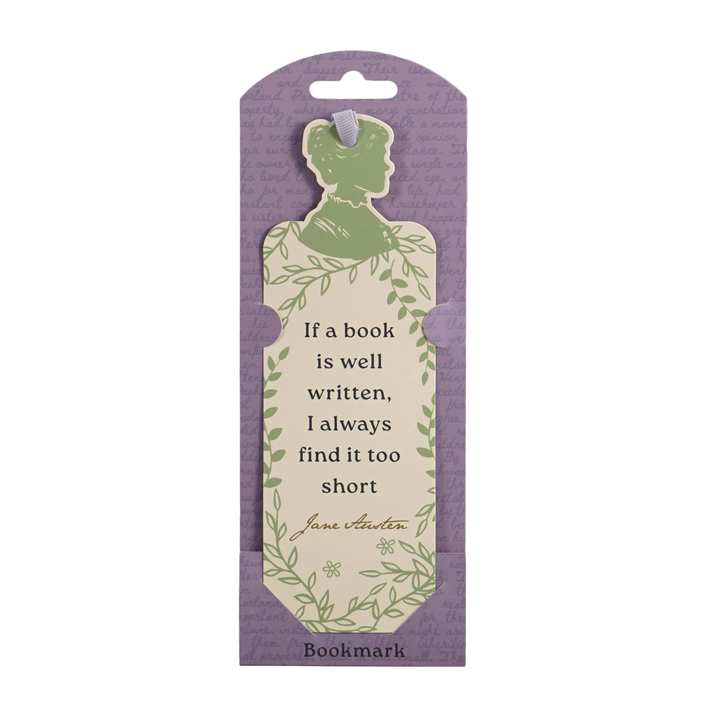 Jane Austen Bookmark - Silhouette