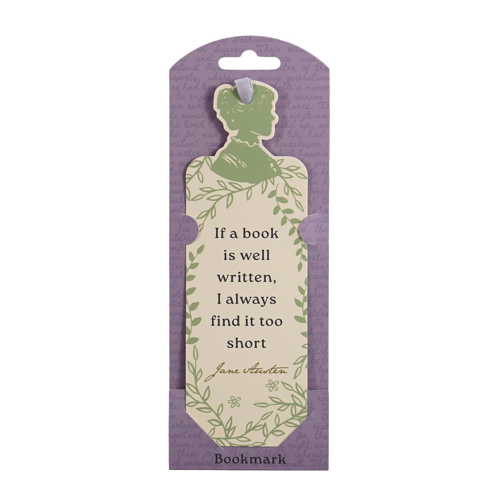 Jane Austen Bookmark - Silhouette
