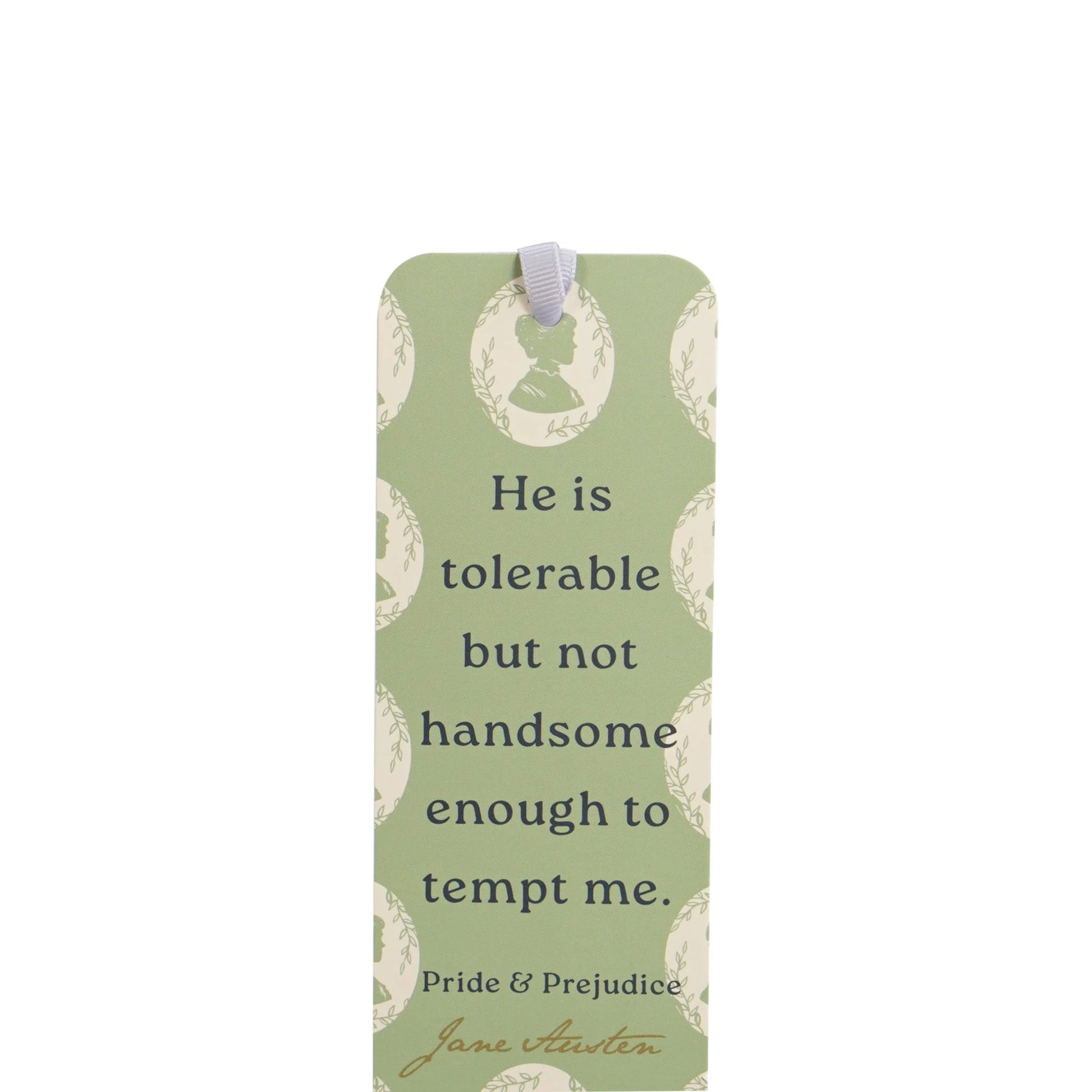 Jane Austen Bookmark Paper - He is Tolerable