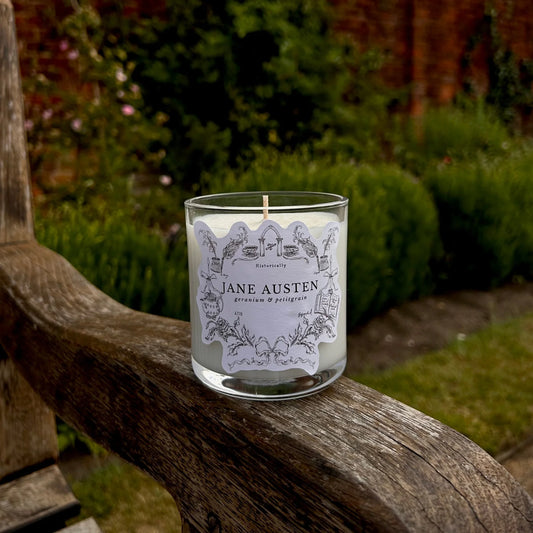 Jane Austen Candle - Geranium & Petitgrain