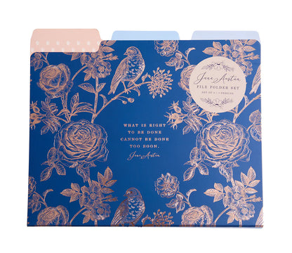 Jane Austen File Folder Set