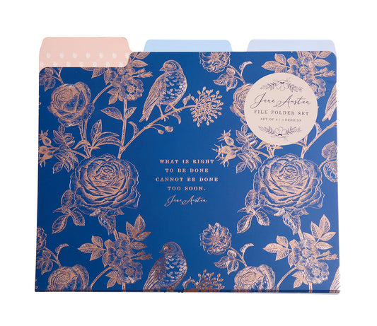 Jane Austen File Folder Set
