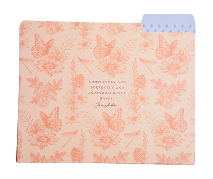Jane Austen - Set of File Folders
