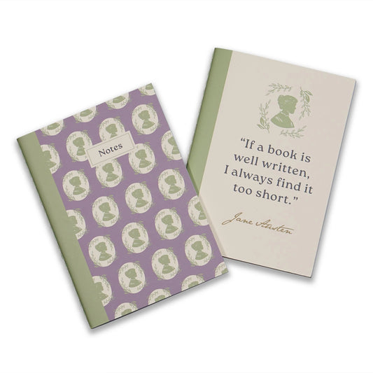 Jane Austen Notebooks - Set of 2