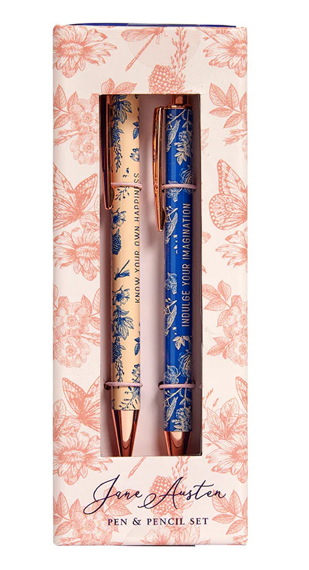 Jane Austen Pen & Pencil Set