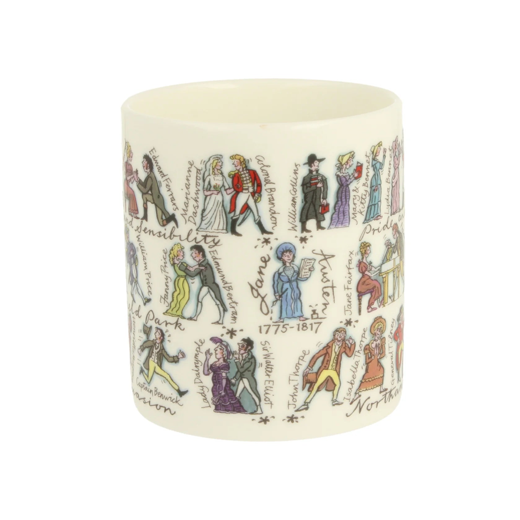 Jane Austen Pencil Pot