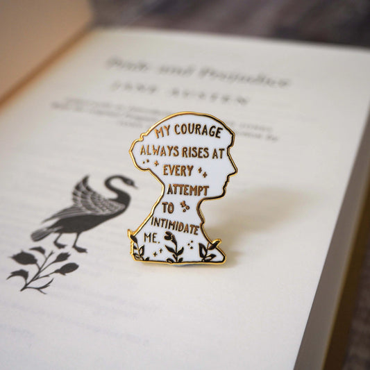 Jane Austen Pin Badge 